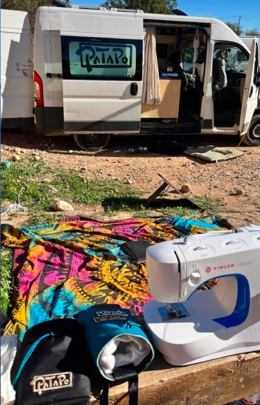 Made in a camper, <em>tested on a rock</em>
